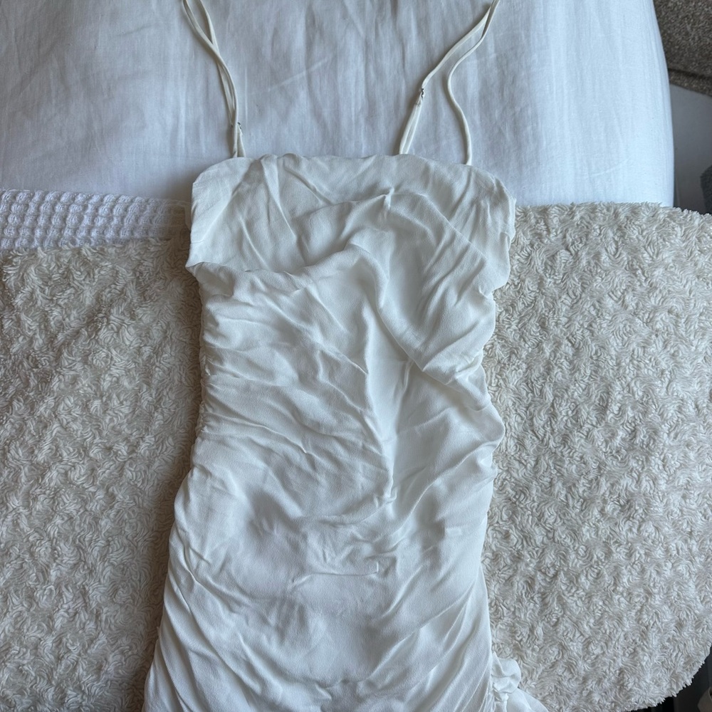 We wore what white dress